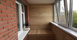 Отделка, остекление, утепление балконов в Серпухове от 210 руб. м/2.